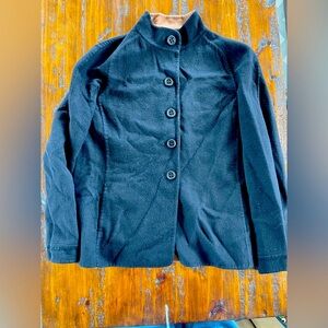 Agnona Cashmere Luxury Brand Black Men’s Coat, Designer Piece, Made in Italy